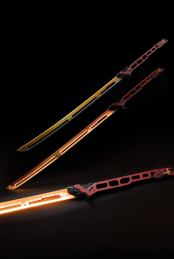Cyberpunk 2077 Releases Official Valentino Thermal Katana Replica
