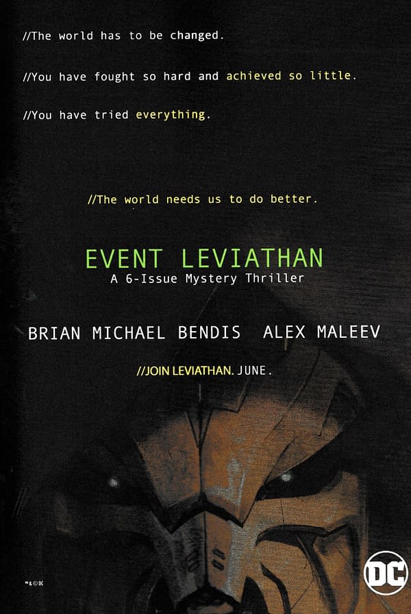 5 Full-Page Ads for Event Leviathan in Today's DC Comics