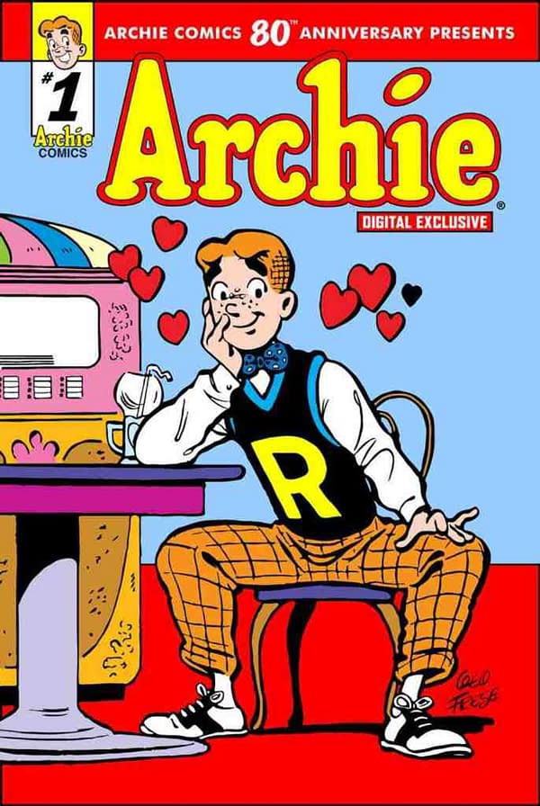 Archie Comics 80th Anniversary Presents: Archie Digital Exclusive Cover.