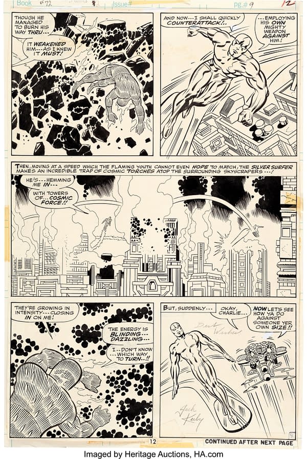 Jack Kirby Goes To Auction