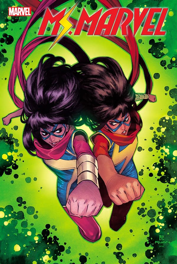 Cover image for MS. MARVEL: BEYOND THE LIMIT 4 RUAN VARIANT