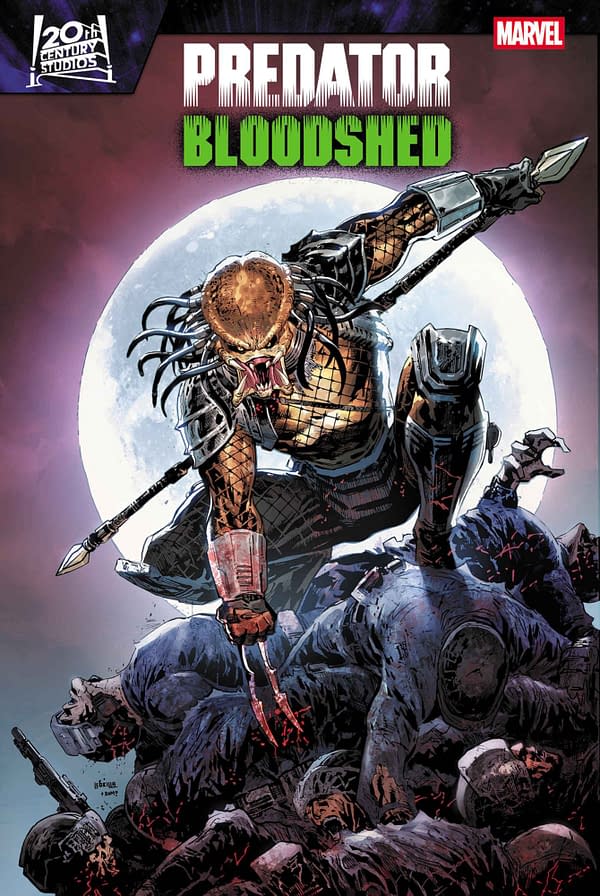 Cover image for PREDATOR: BLOODSHED #3 KEN LASHLEY COVER