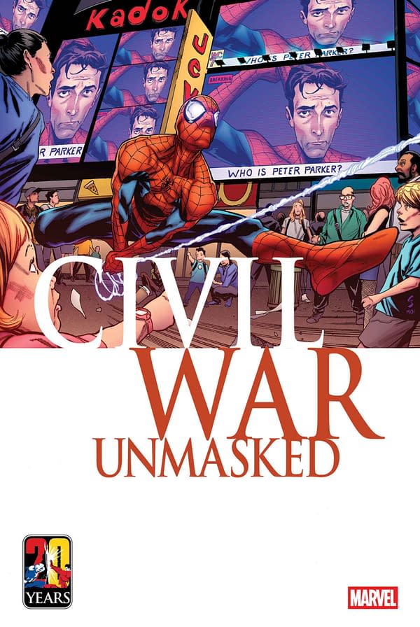 Cover image for CIVIL WAR: UNMASKED #2 GEOFF SHAW COVER