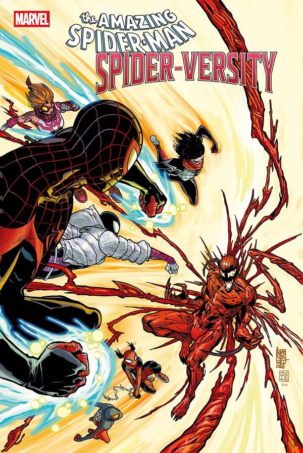 Cover image for AMAZING SPIDER-MAN: SPIDER-VERSITY #3 GIUSEPPE CAMUNCOLI COVER