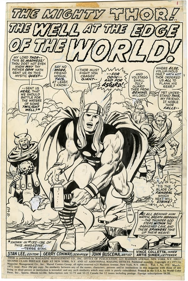 The World of John Buscema: The Art of the Michelangelo of Comics, to Go On Display in Italy
