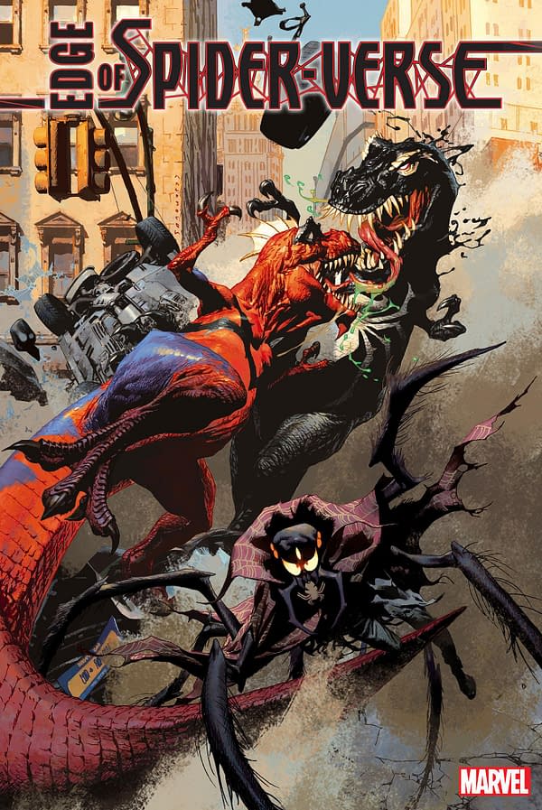 Cover image for EDGE OF SPIDER-VERSE 1 JOSEMARIA CASANOVAS CONNECTING VARIANT