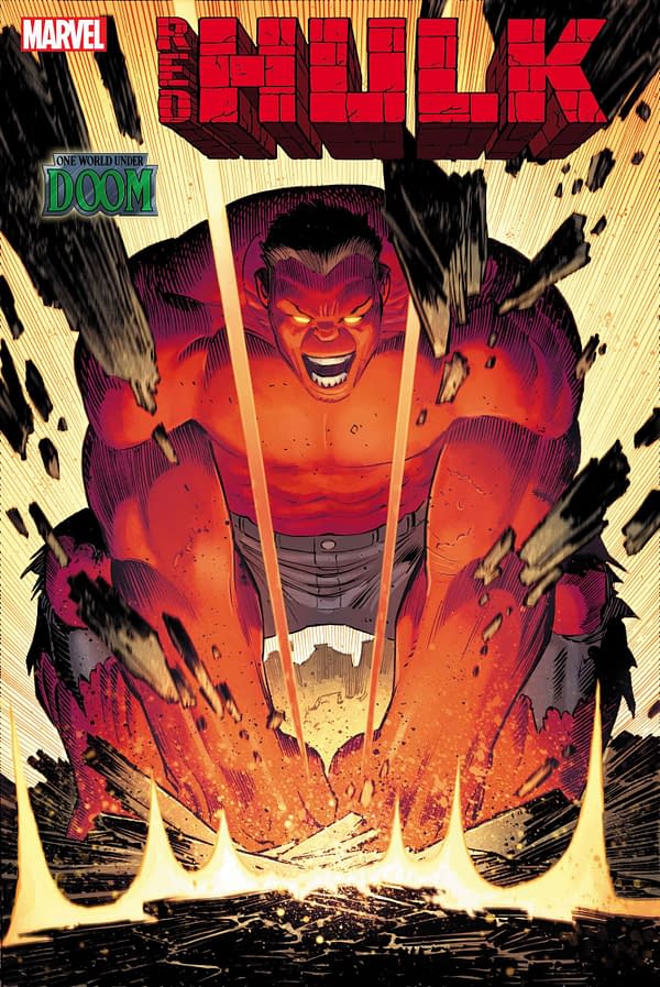 Marvel Launch A Red Hulk Ongoing Series In 2025