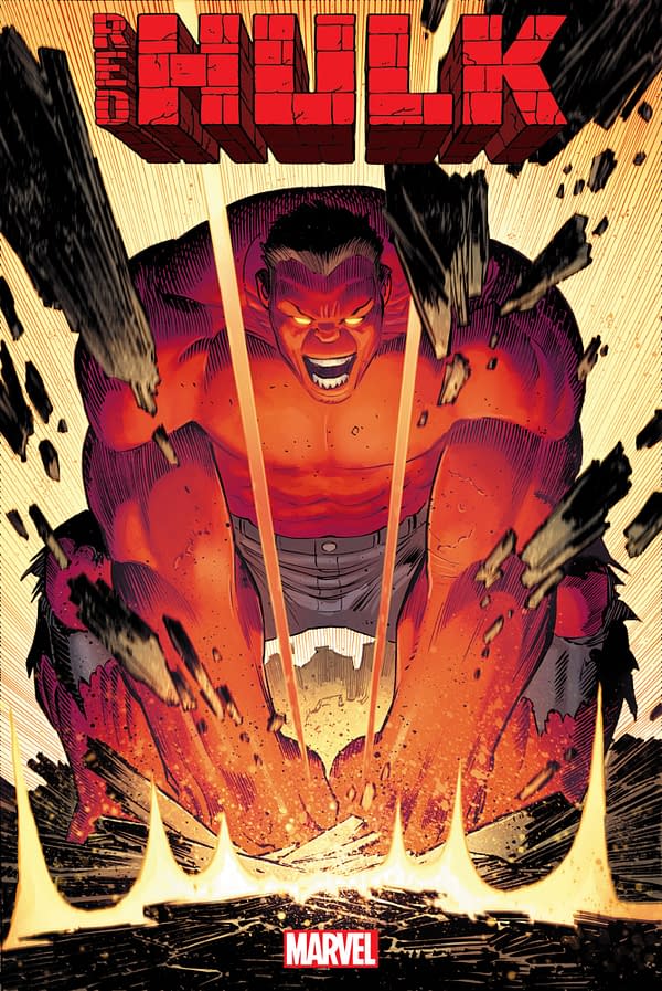 Cover image for RED HULK #1 JOHN ROMITA JR. VARIANT [DOOM]