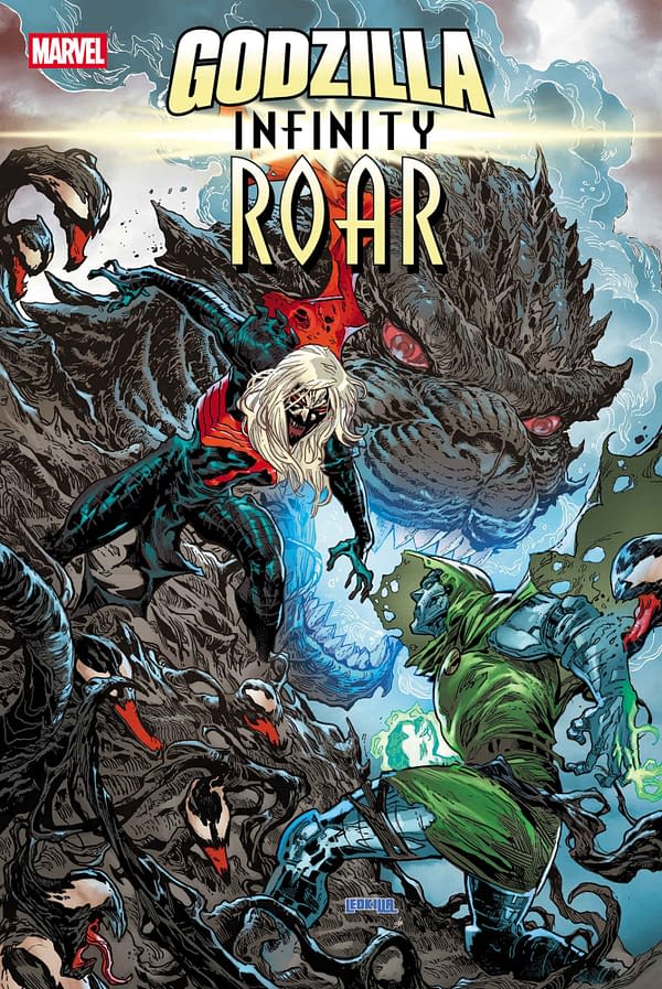 Cover image for GODZILLA: INFINITY ROAR #5 KEN LASHLEY COVER