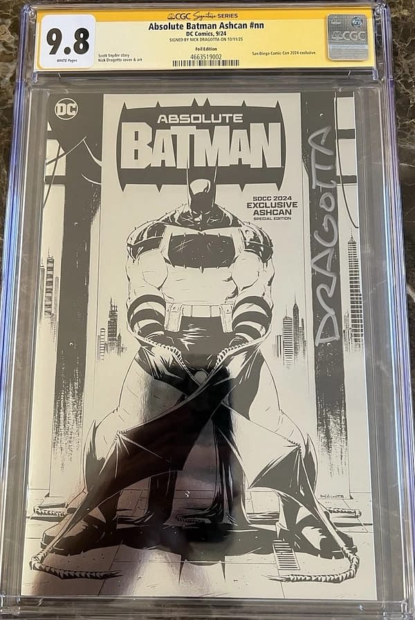 The Issues Of Absolute Batman That Have Sold For $1500 Or More On eBay