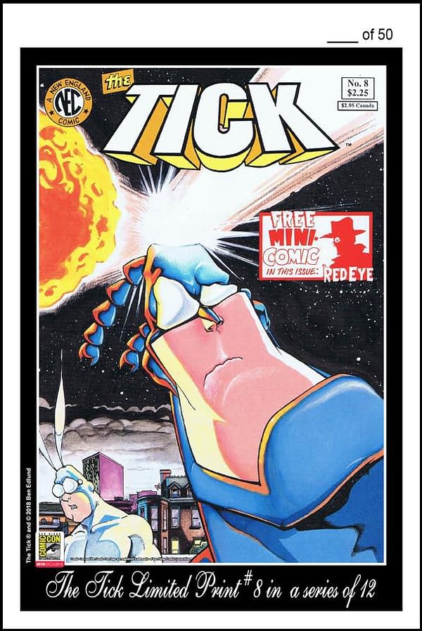 New England Comics Launches The Tick #0 For San Diego Comic-Con