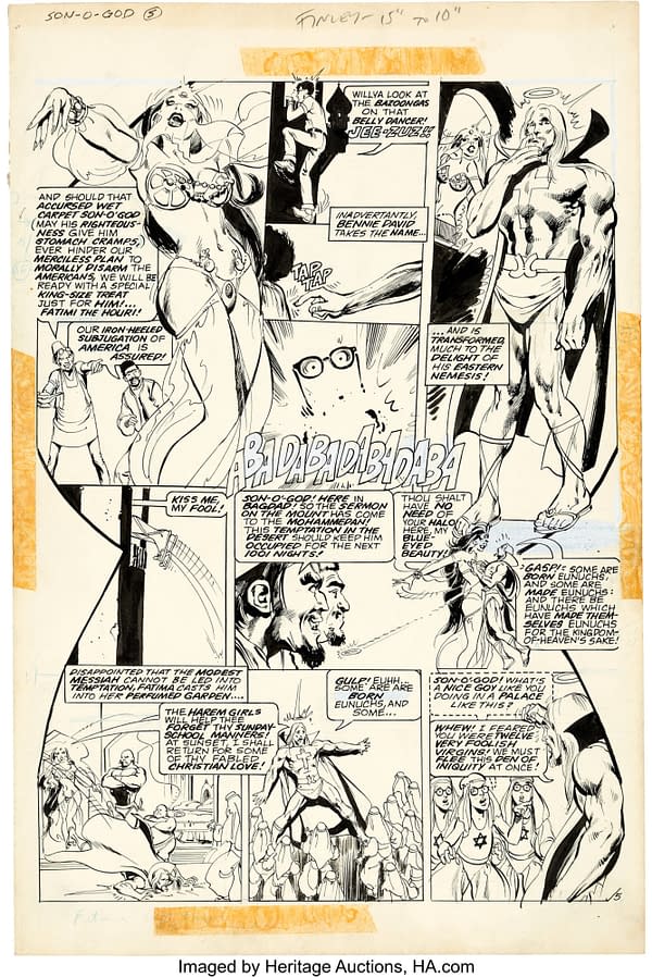When Neal Adams Has Super-Jesus Fight The Muslims in National Lampoon