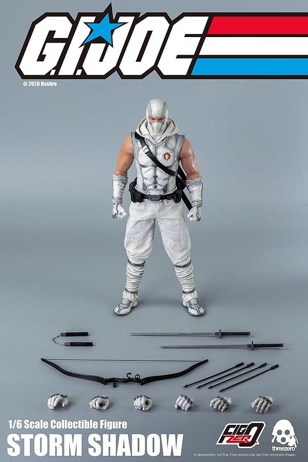 GI Joe Storm Shadow Get New Figure from threezero and Hasbro
