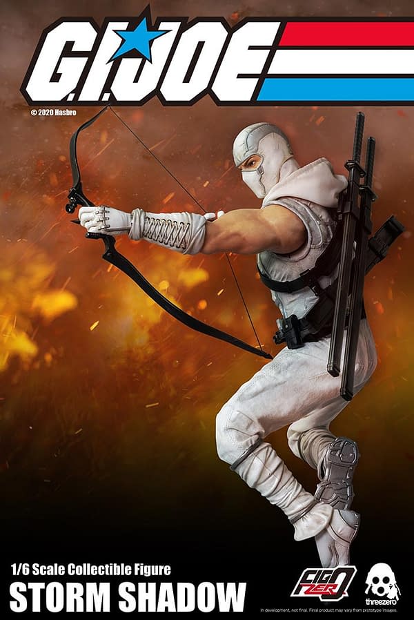 GI Joe Storm Shadow Get New Figure from threezero and Hasbro