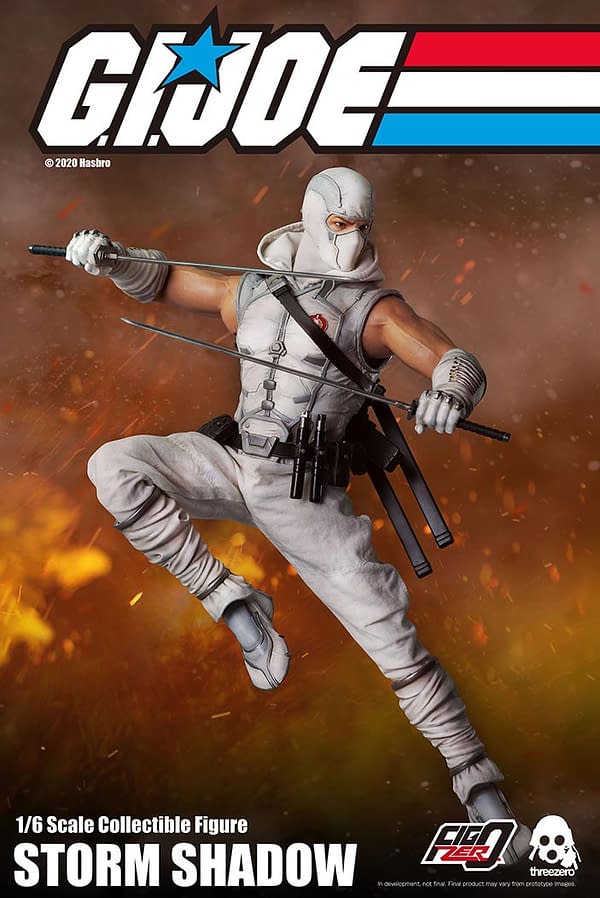 GI Joe Storm Shadow Get New Figure from threezero and Hasbro