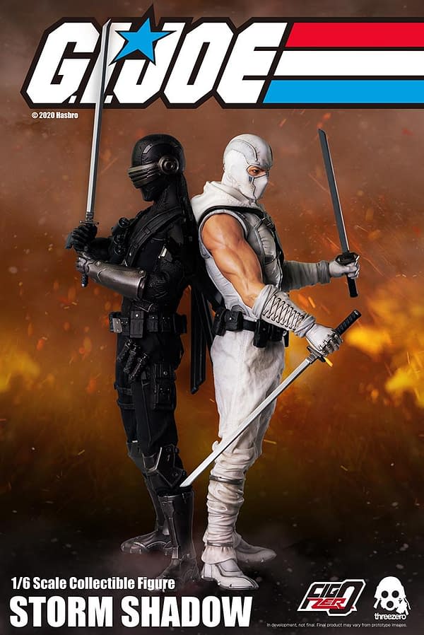 GI Joe Storm Shadow Get New Figure from threezero and Hasbro