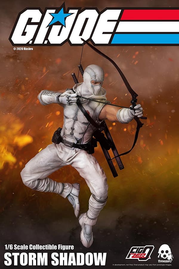 GI Joe Storm Shadow Get New Figure from threezero and Hasbro