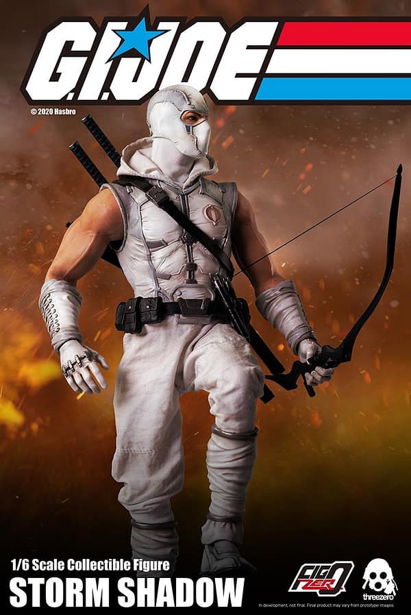 GI Joe Storm Shadow Get New Figure from threezero and Hasbro