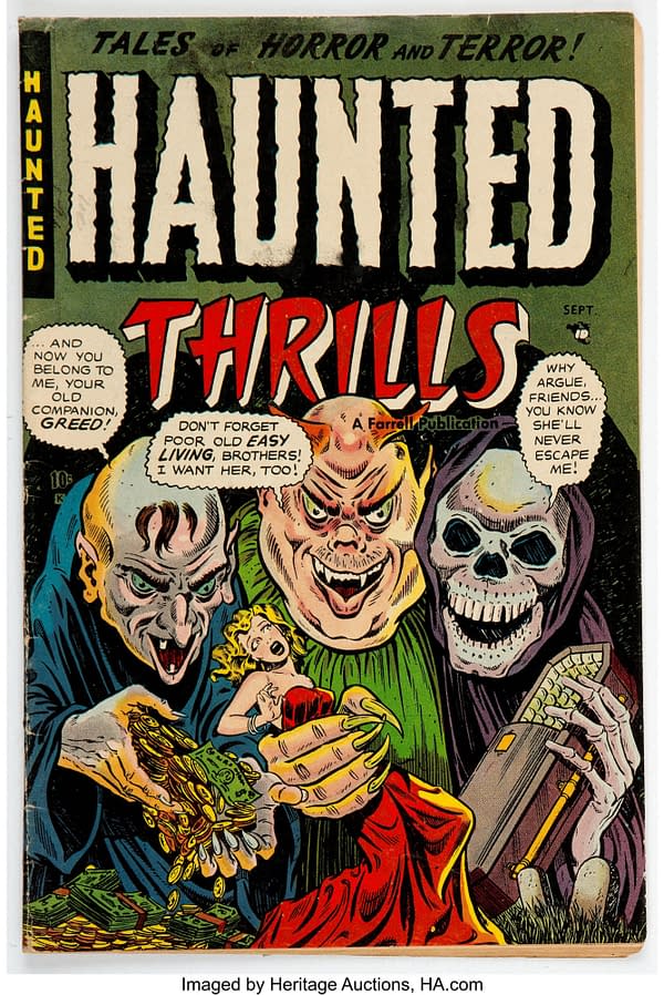 Haunted Thrills #11 (Farrell, 1953)