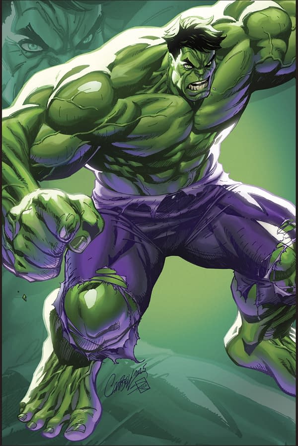 Cover image for INCREDIBLE HULK #28 J. SCOTT CAMPBELL JUST SPECTACULAR COLLECTION VIRGIN VARIANT