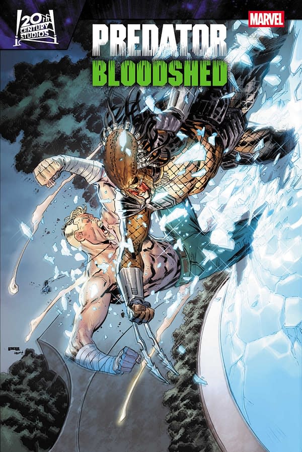 Cover image for PREDATOR: BLOODSHED #4 KEN LASHLEY COVER