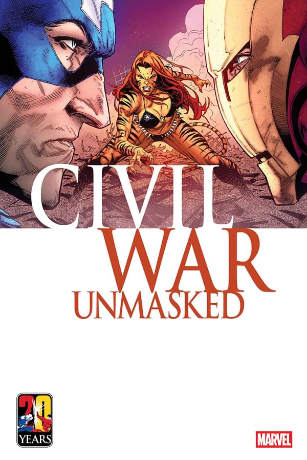Cover image for CIVIL WAR: UNMASKED #4 GEOFF SHAW COVER