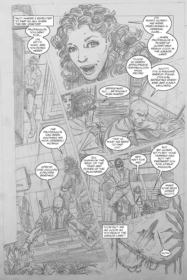 John Byrne is Writing and Drawing His Own X-Men Fanfic Comic, Evermore