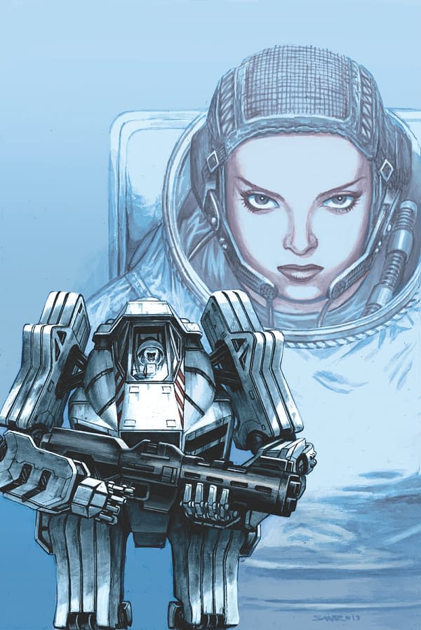 Exclusive First Look at All 8 Covers for Stonebot's Machine Girl and Angela Della Morte From Red 5 Comics