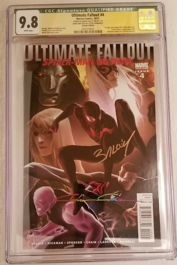 Miles Morales Spider-Man 1st Appearances Boom on eBay Ultimate Fallout