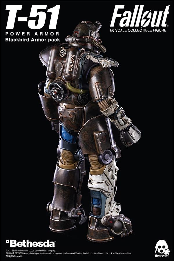 Fallout Blackbird Power Armor Set Arrives at threezero