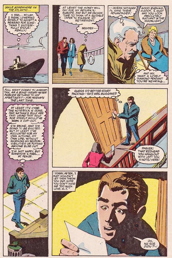 How The Original Art From Web Of Spider-Man #15 Changed For Print