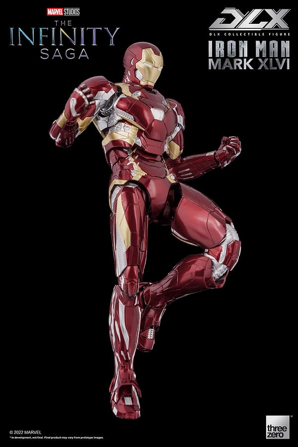 Threezero Debuts New Infinity Saga DLX Iron Man with Mark 46 Armor