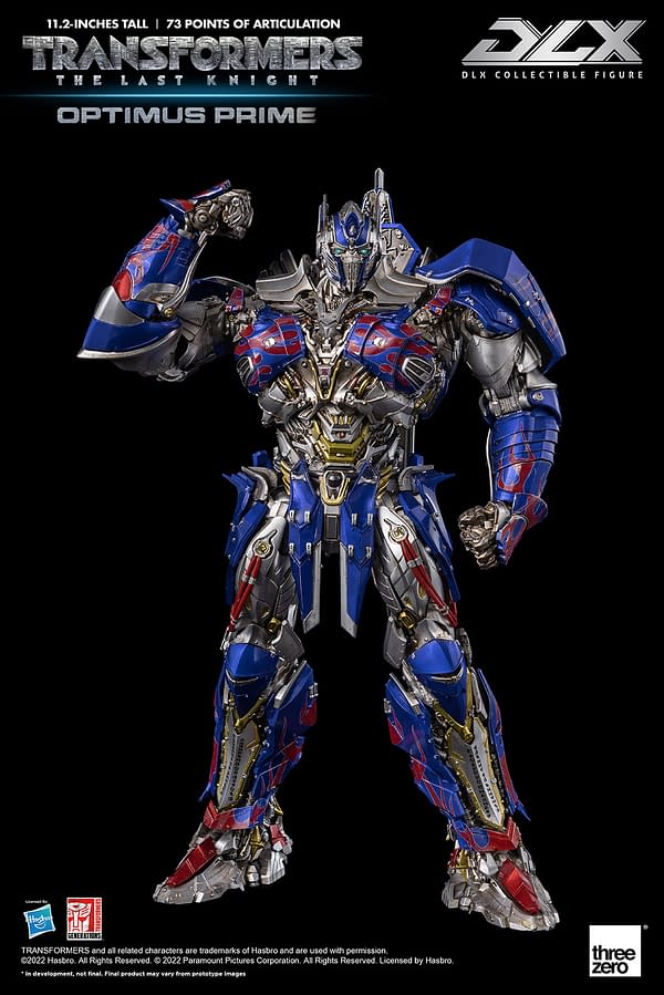 Threezero Reveals Transformers: The Last Knight DLX Optimus Prime