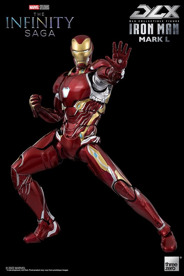 Threezero Debuts Iron Man Mark 50 Avengers: Infinity War DLX Figure