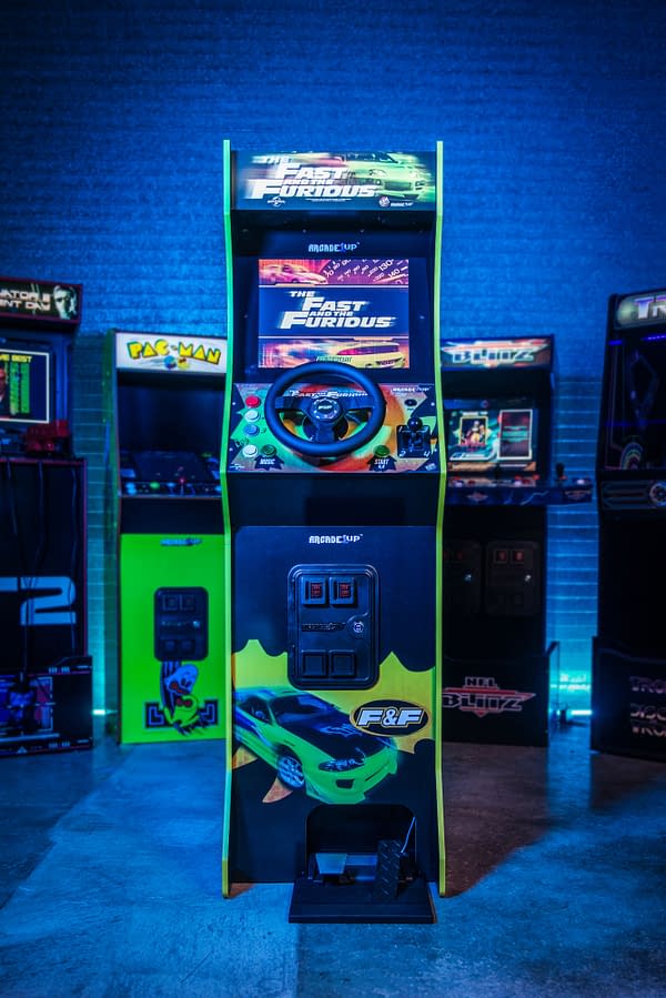 Arcade1Up Reveals The Fast & The Furious Deluxe Arcade Game