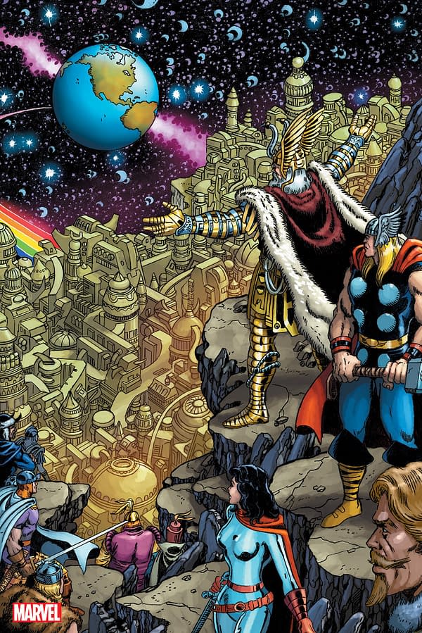 Cover image for THOR ANNUAL 1 GEORGE PEREZ VIRGIN VARIANT