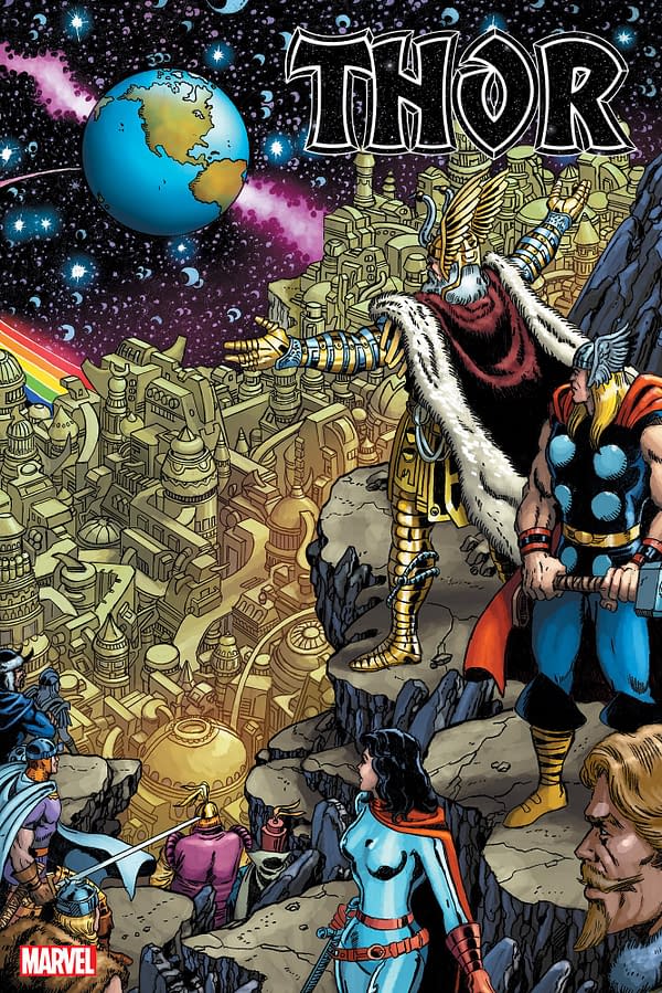 Cover image for THOR ANNUAL 1 GEORGE PEREZ VARIANT