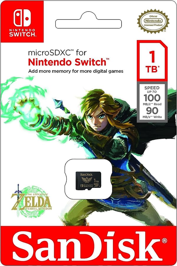 Review: SanDisk 1TB Zelda MicroSD Card For Nintendo Switch
