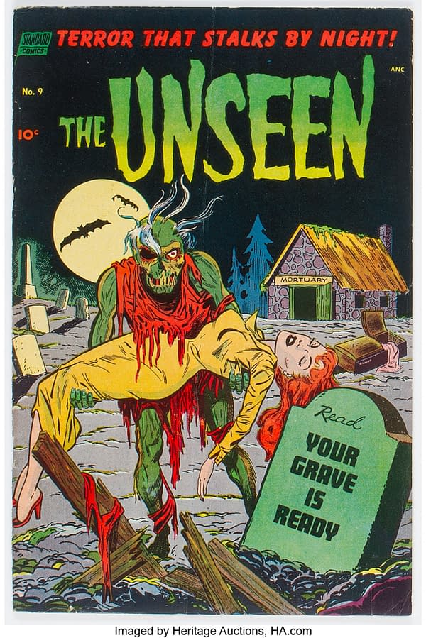 The Unseen #9 (Standard, 1953).