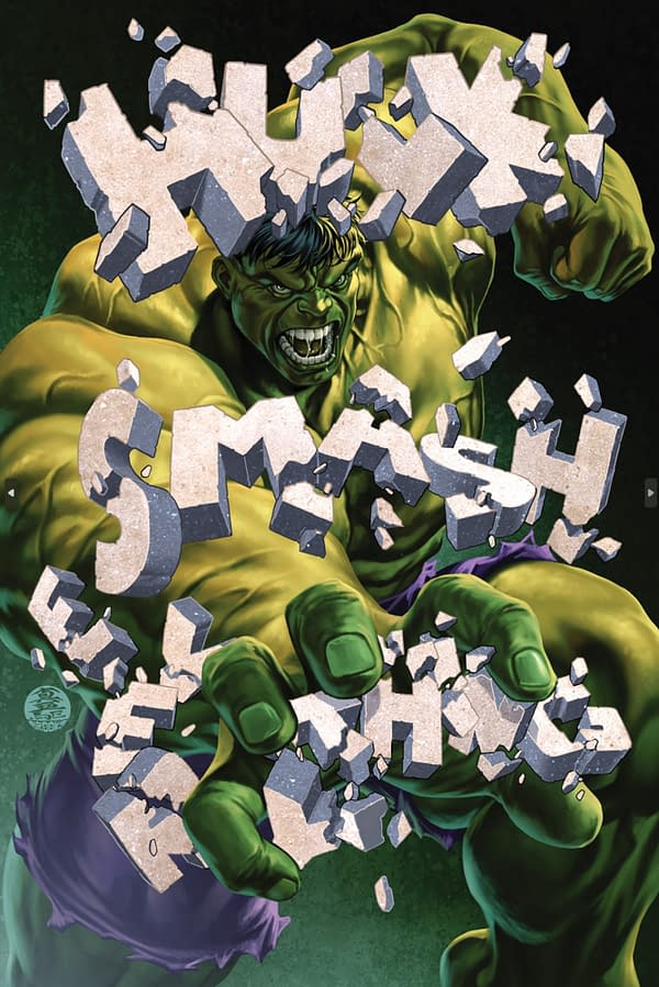 Cover image for HULK: SMASH EVERYTHING #1 MARK BROOKS VIRGIN VARIANT