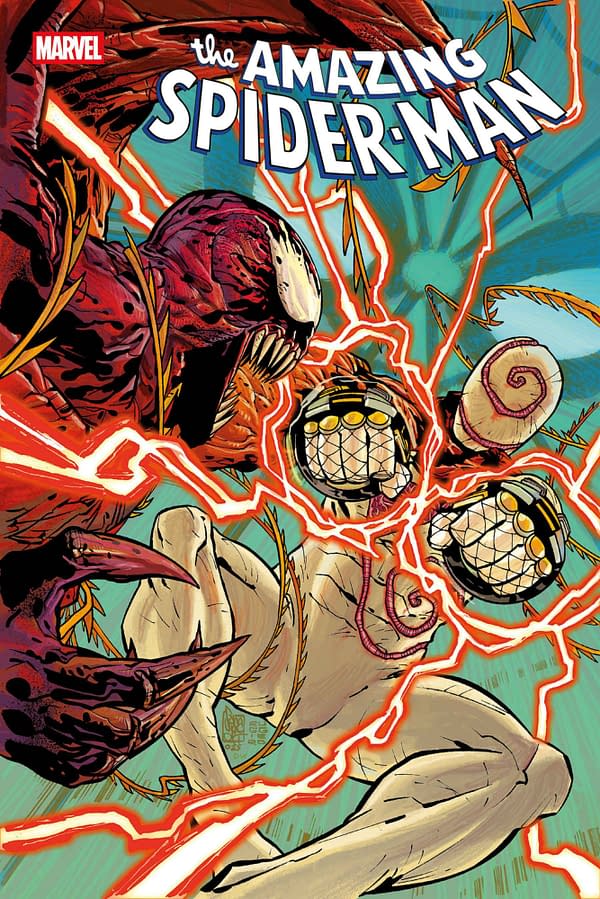 Cover image for AMAZING SPIDER-MAN #24 GIUSEPPE CAMUNCOLI COVER