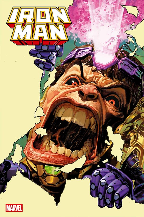 Cover image for IRON MAN #3 JOSEMARIA CASANOVAS MODOK VARIANT