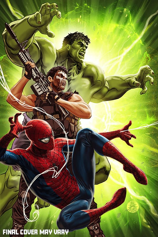 Cover image for SPIDER-MAN: LONG WAY HOME #1 MARK BROOKS VIRGIN VARIANT