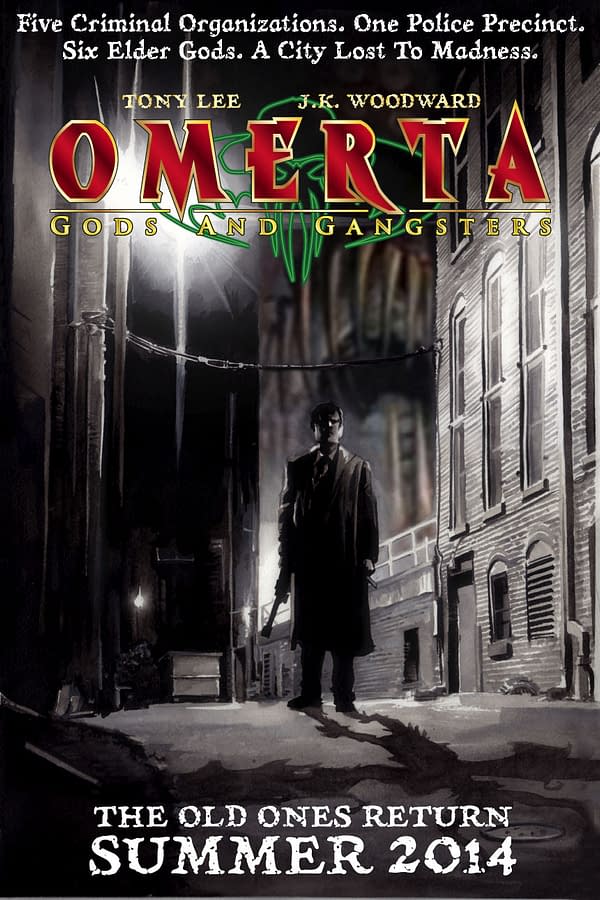 Omerta &#8211; A New Comic From Tony Lee And JK Woodward