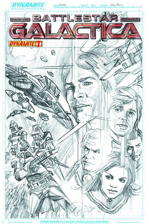 Dynamite Launches D'N'A Battlestar Galactica Series In May