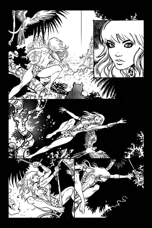 Exclusive First Look At Moritat's Art For Sheena #1