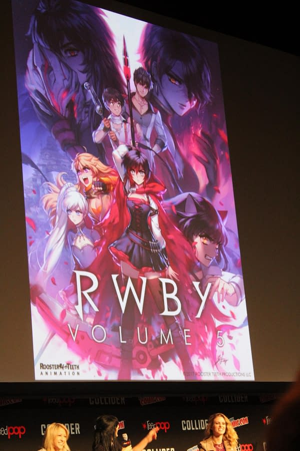 Streaming Parties, Theatrial Release And Ruby At The RWBY Panel At New York Comic Con