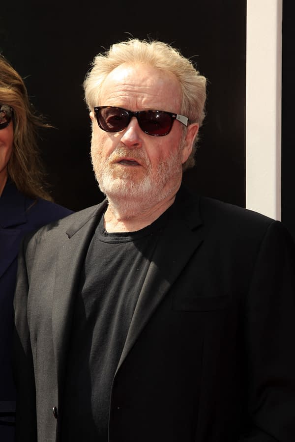 LOS ANGELES - MAY 17: Ridley Scott at the Ridley Scott Hand and Foot Print Ceremony at the TCL Chinese Theater on May 17, 2017 in Los Angeles, CA