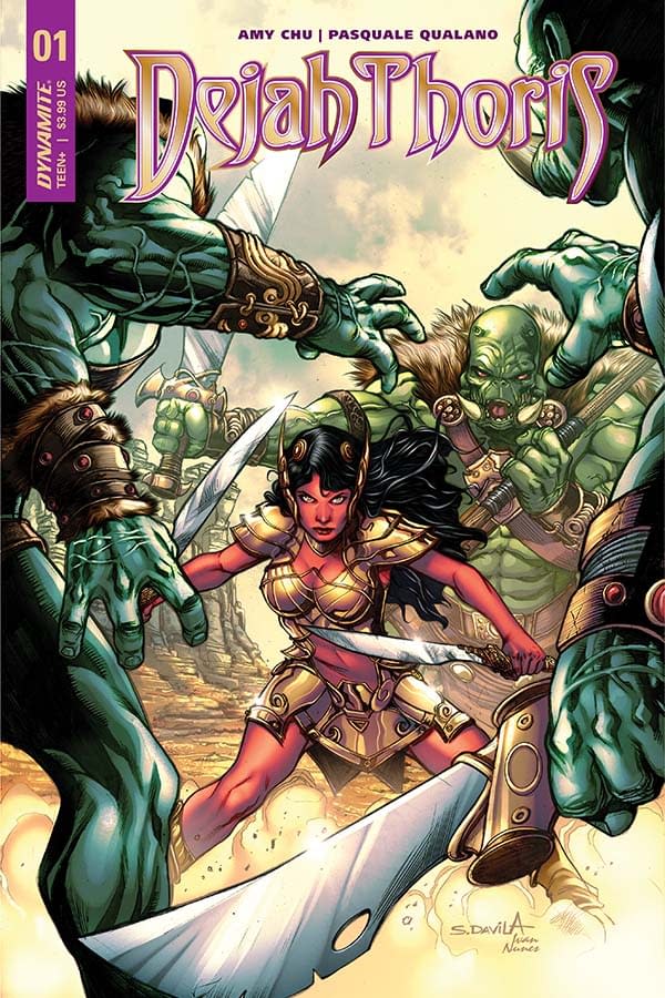 Exclusive Extended Previews of Dejah Thoris #1 and Legenderry: Red Sonja #1