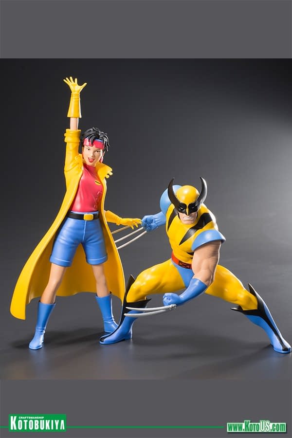 Wolverine and Jubilee X-Men Statue Pack Coming From Kotobukiya